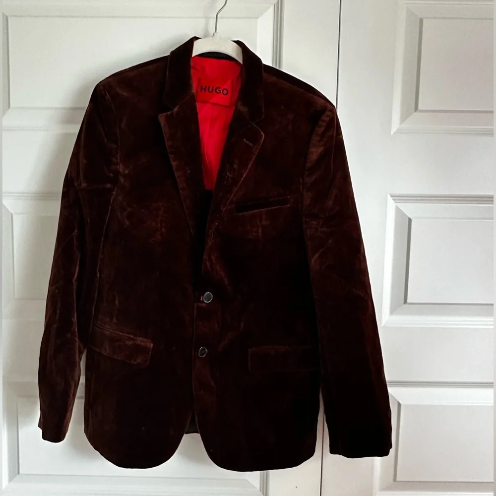 Hugo Boss‎ Velvet Blazer NWT 36R